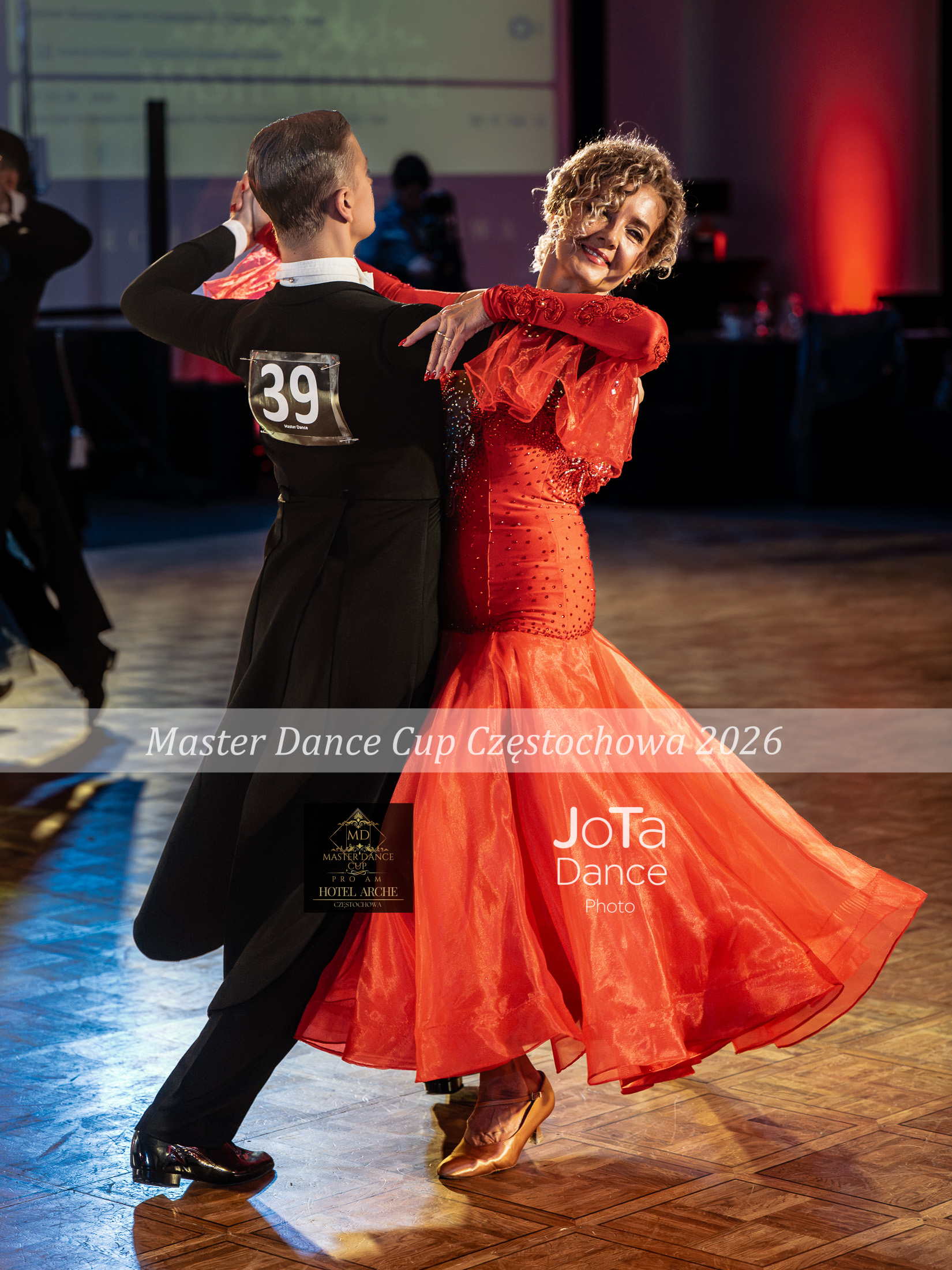 Zdjęcie 33 z turnieju tanecznego Master Dance Cup Częstochowa 2026 — ballroom, latin