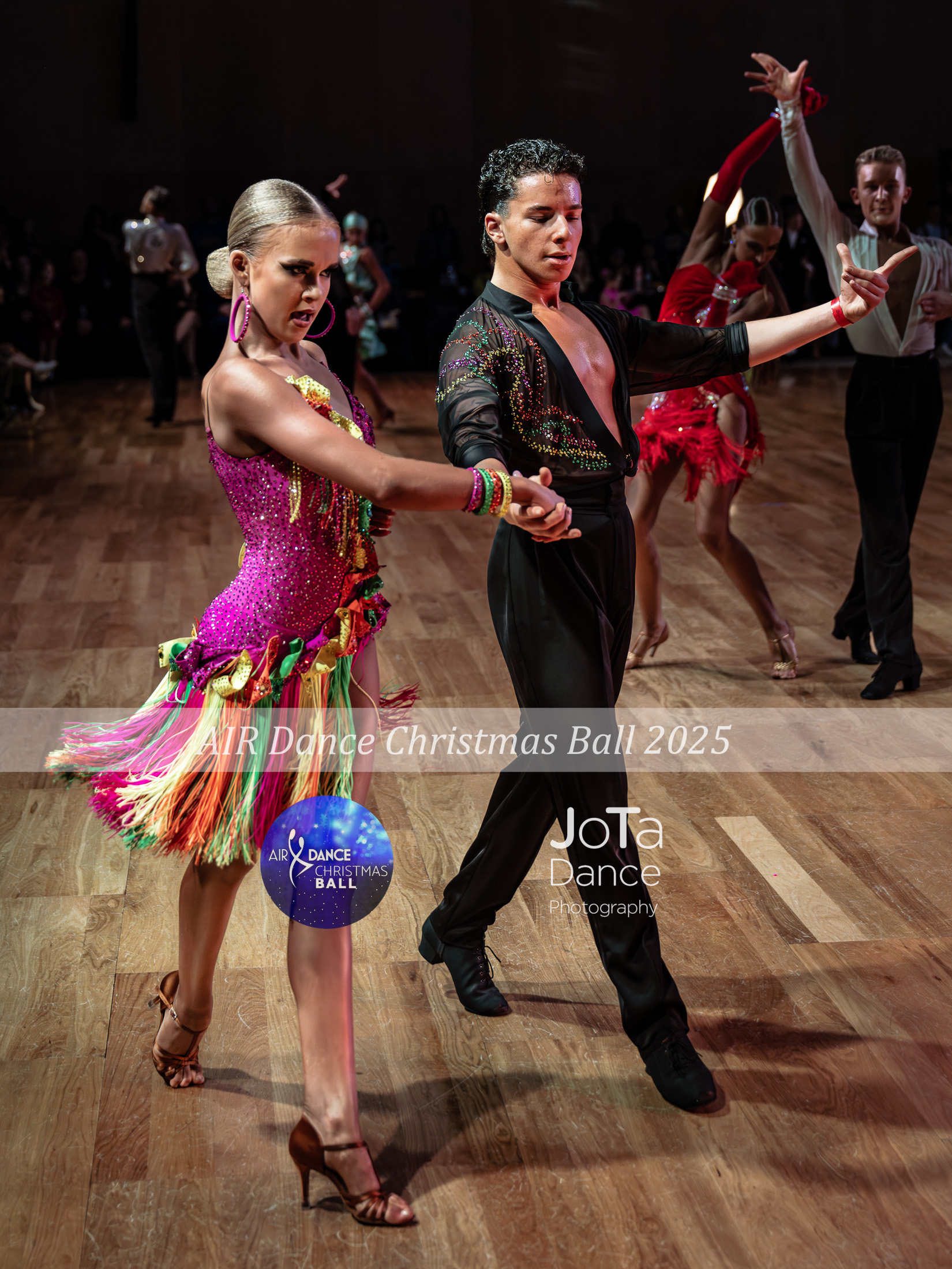 Zdjęcie 9 z turnieju tanecznego Air Dance Christmas Ball 2025 — ballroom, latin