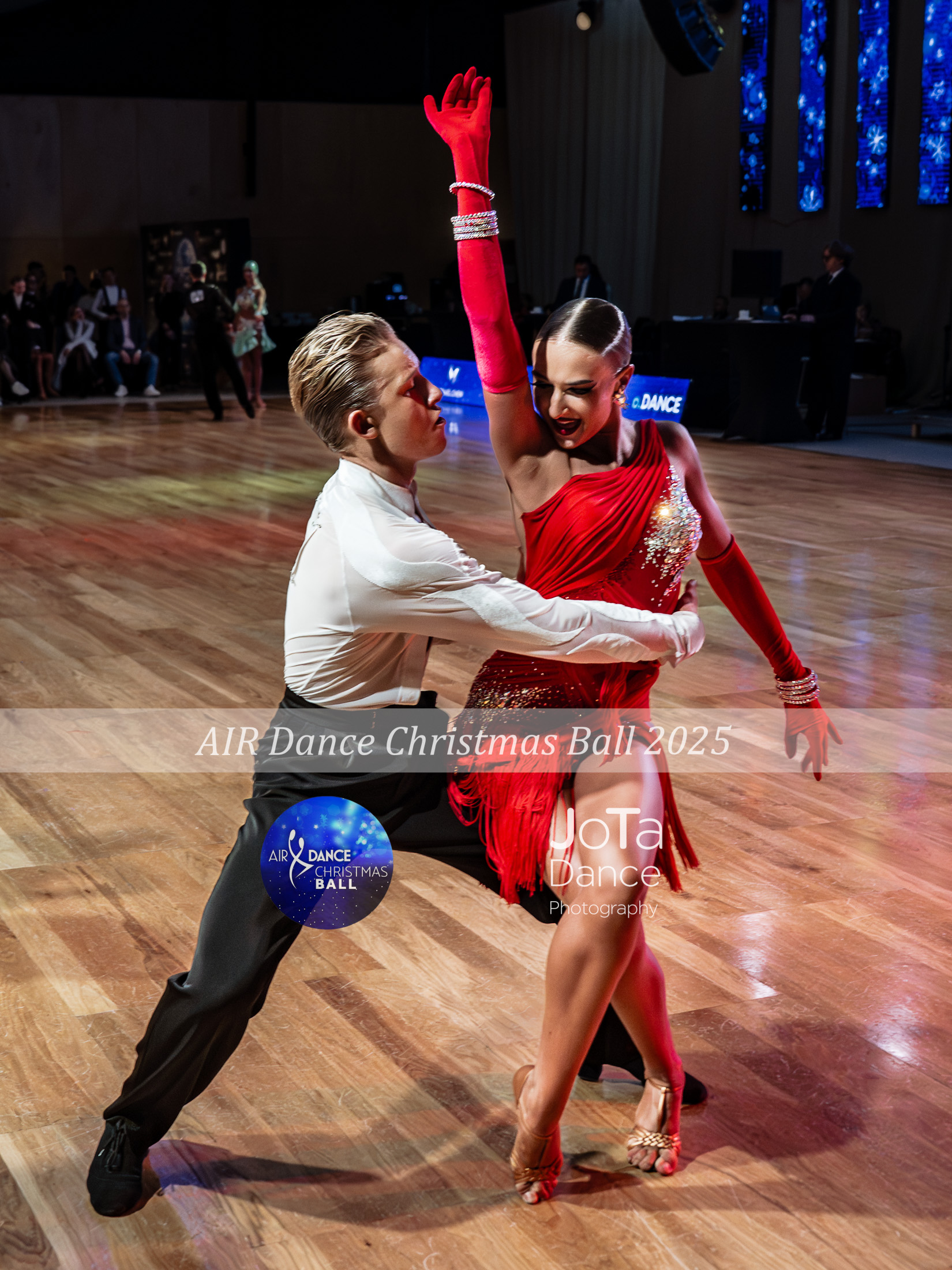 Zdjęcie 10 z turnieju tanecznego Air Dance Christmas Ball 2025 — ballroom, latin