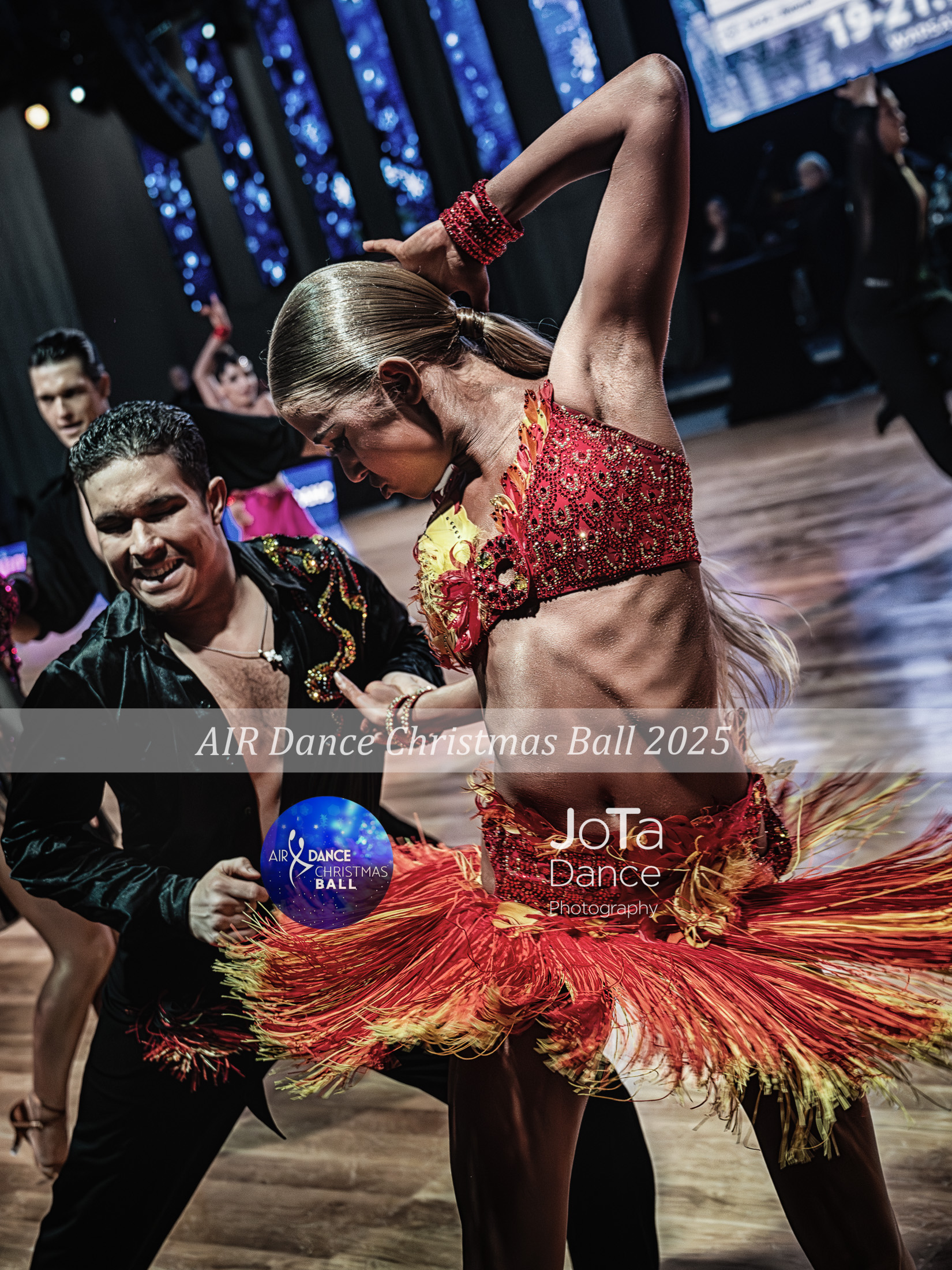 Zdjęcie 13 z turnieju tanecznego Air Dance Christmas Ball 2025 — ballroom, latin