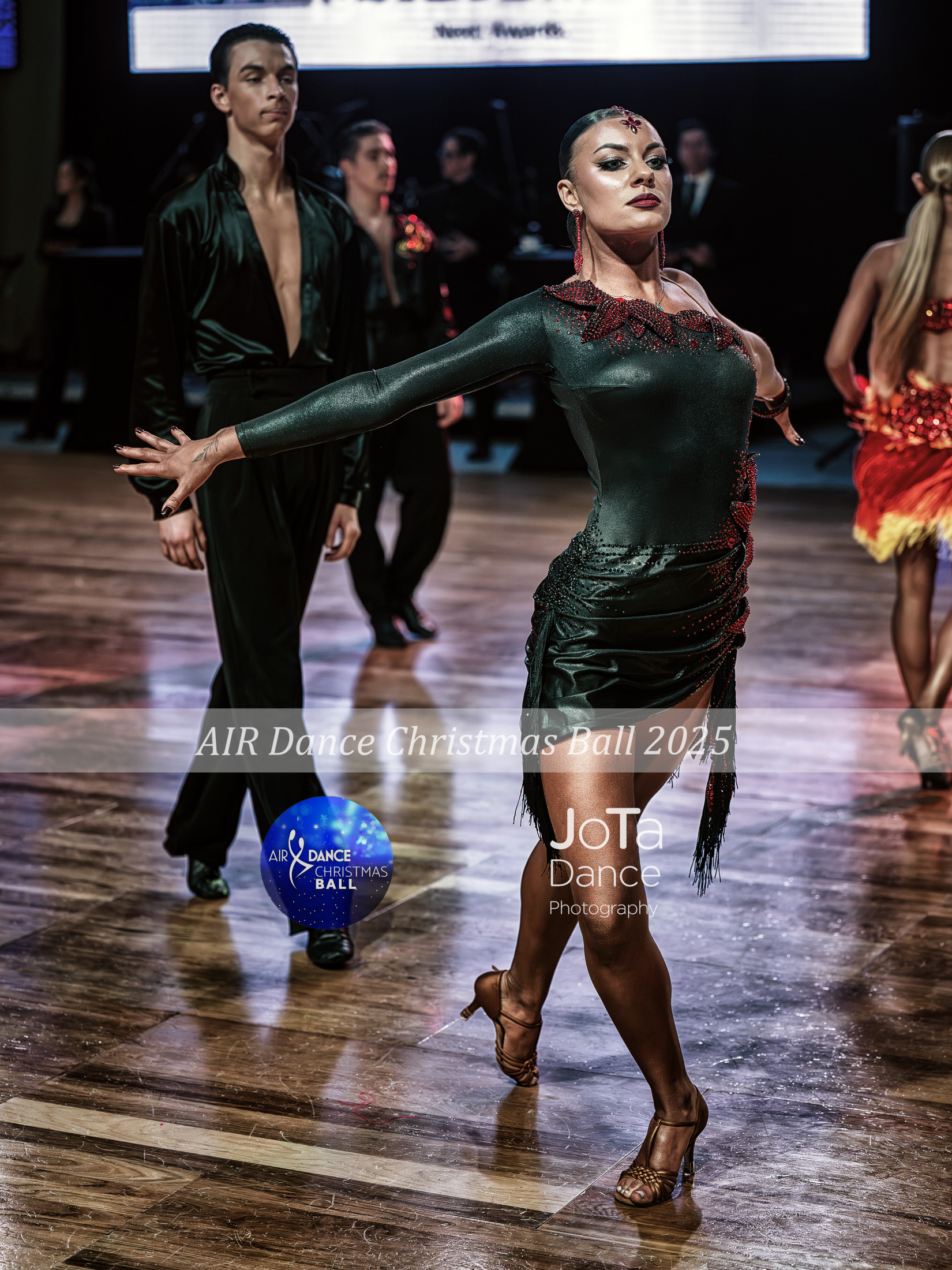 Zdjęcie 14 z turnieju tanecznego Air Dance Christmas Ball 2025 — ballroom, latin