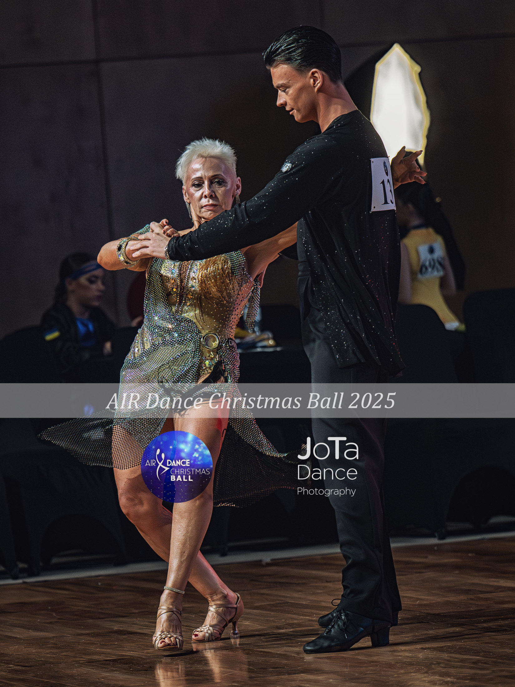 Zdjęcie 18 z turnieju tanecznego Air Dance Christmas Ball 2025 — ballroom, latin