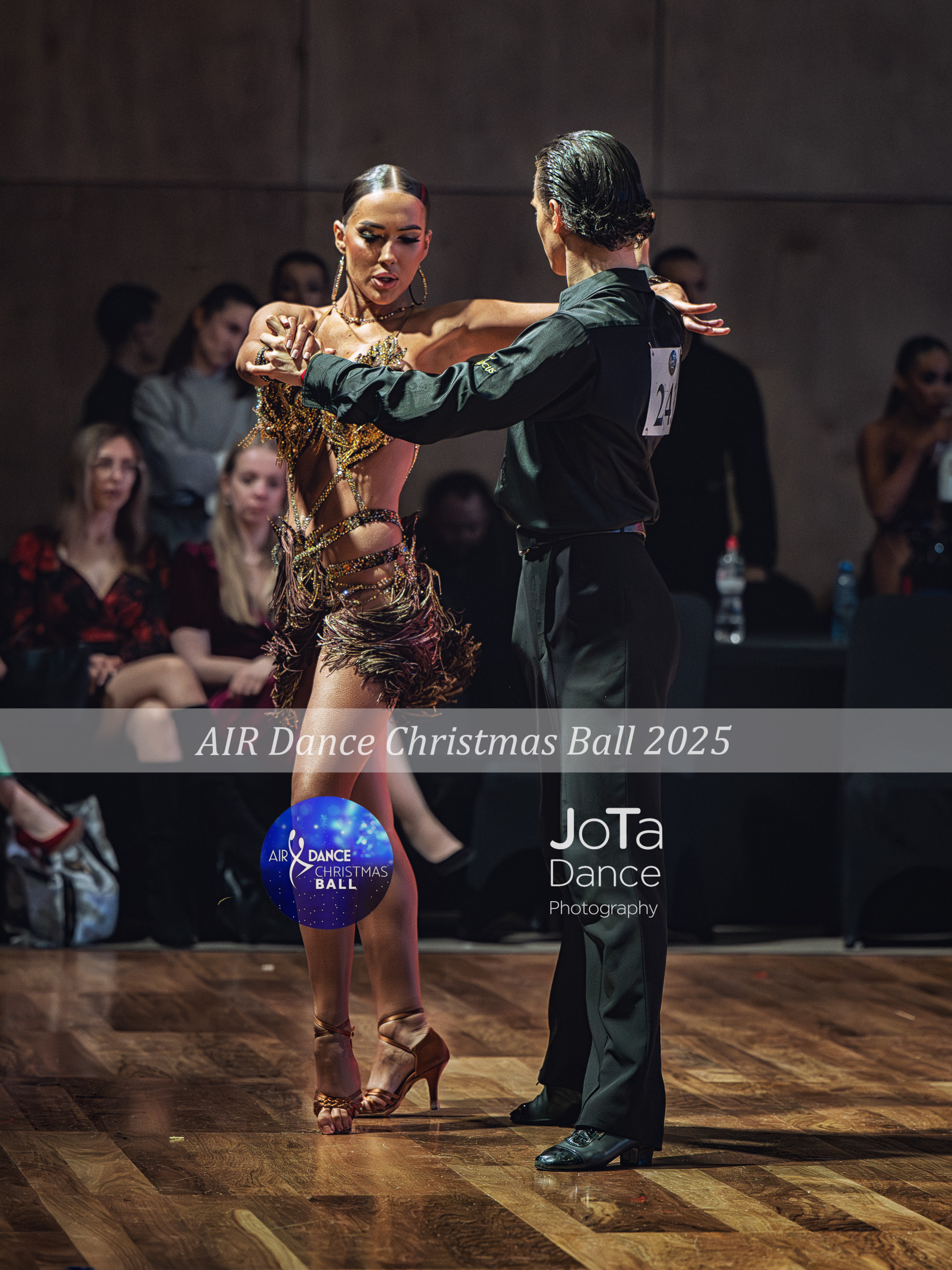 Zdjęcie 19 z turnieju tanecznego Air Dance Christmas Ball 2025 — ballroom, latin