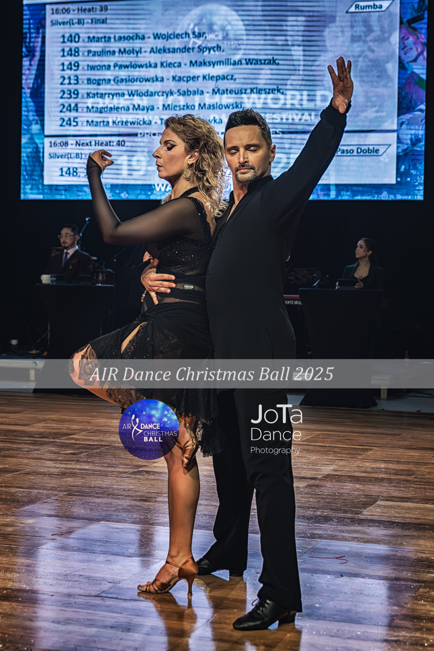 Zdjęcie 23 z turnieju tanecznego Air Dance Christmas Ball 2025 — ballroom, latin