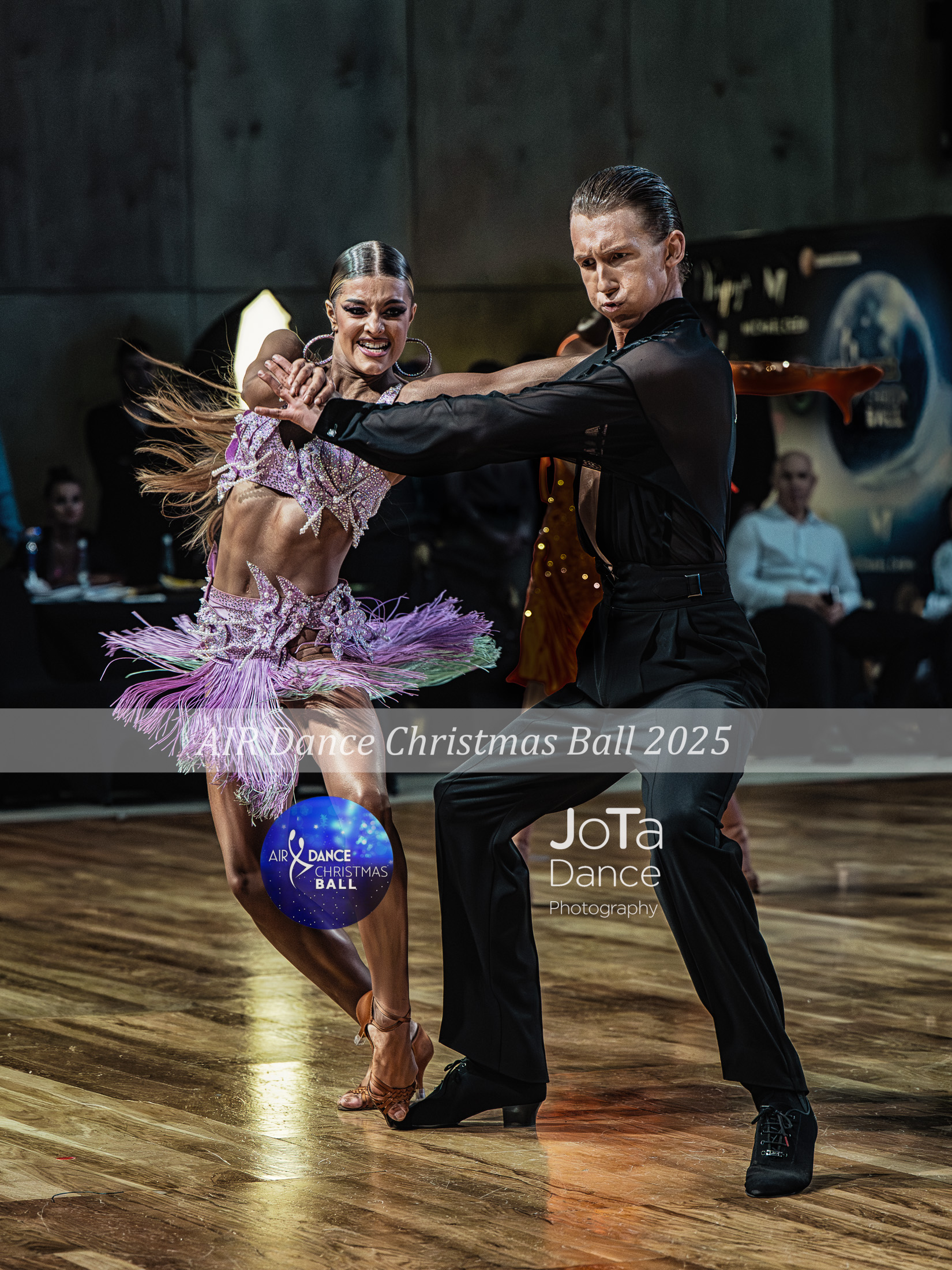 Zdjęcie 33 z turnieju tanecznego Air Dance Christmas Ball 2025 — ballroom, latin