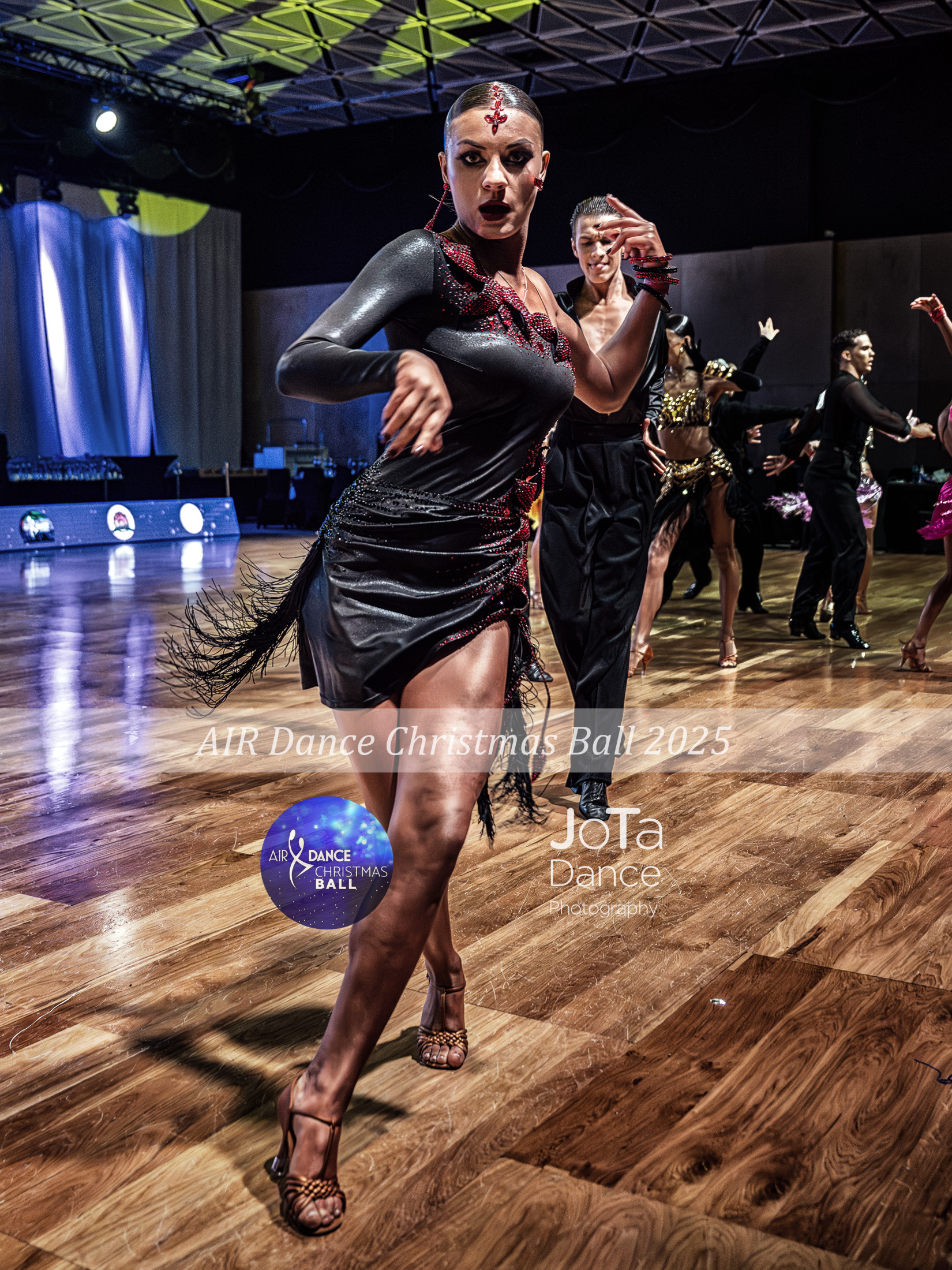 Zdjęcie 36 z turnieju tanecznego Air Dance Christmas Ball 2025 — ballroom, latin