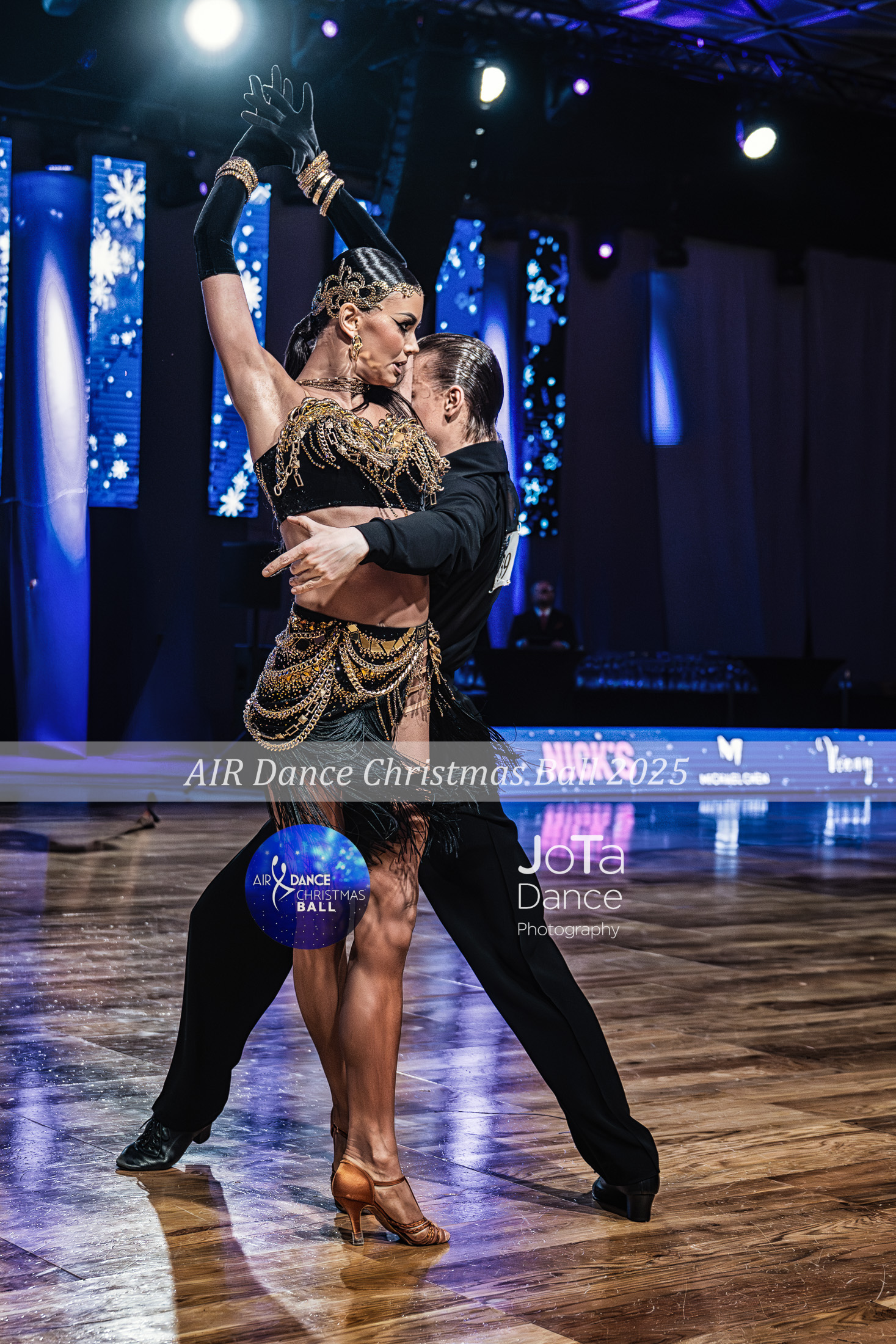 Zdjęcie 40 z turnieju tanecznego Air Dance Christmas Ball 2025 — ballroom, latin