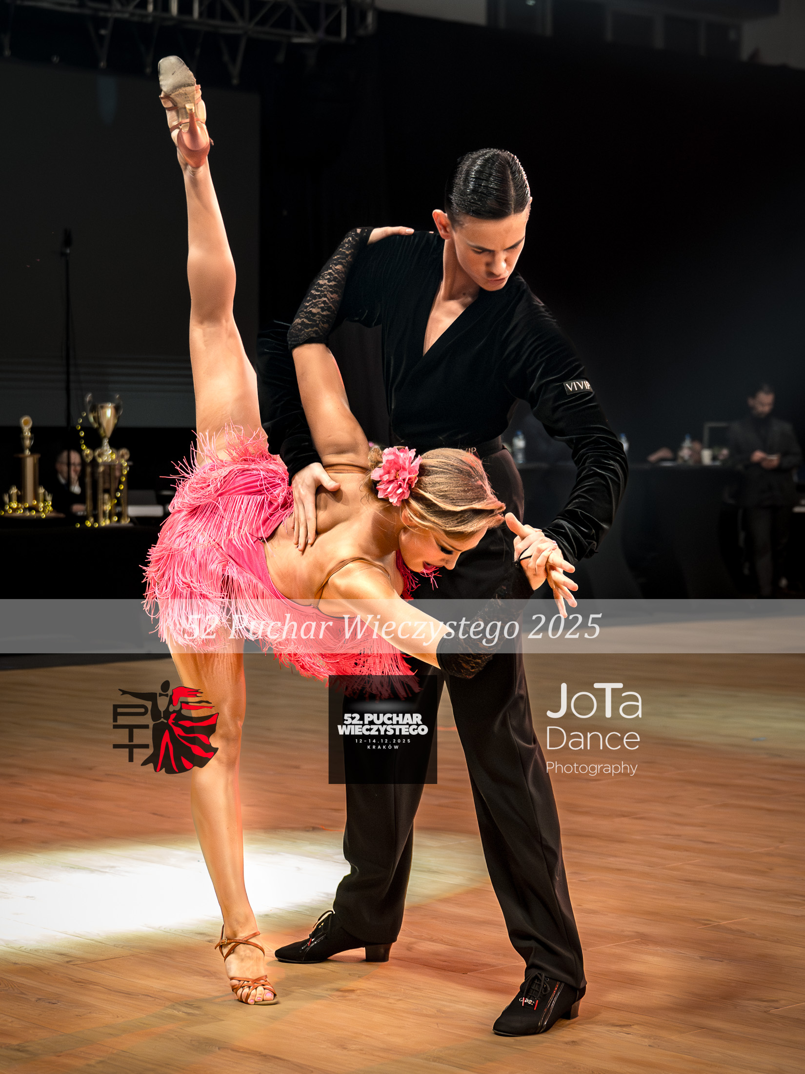 Zdjęcie 4 z turnieju tanecznego 52 Turniej o puchar prof. Wieczystego 2025 — ballroom, latin
