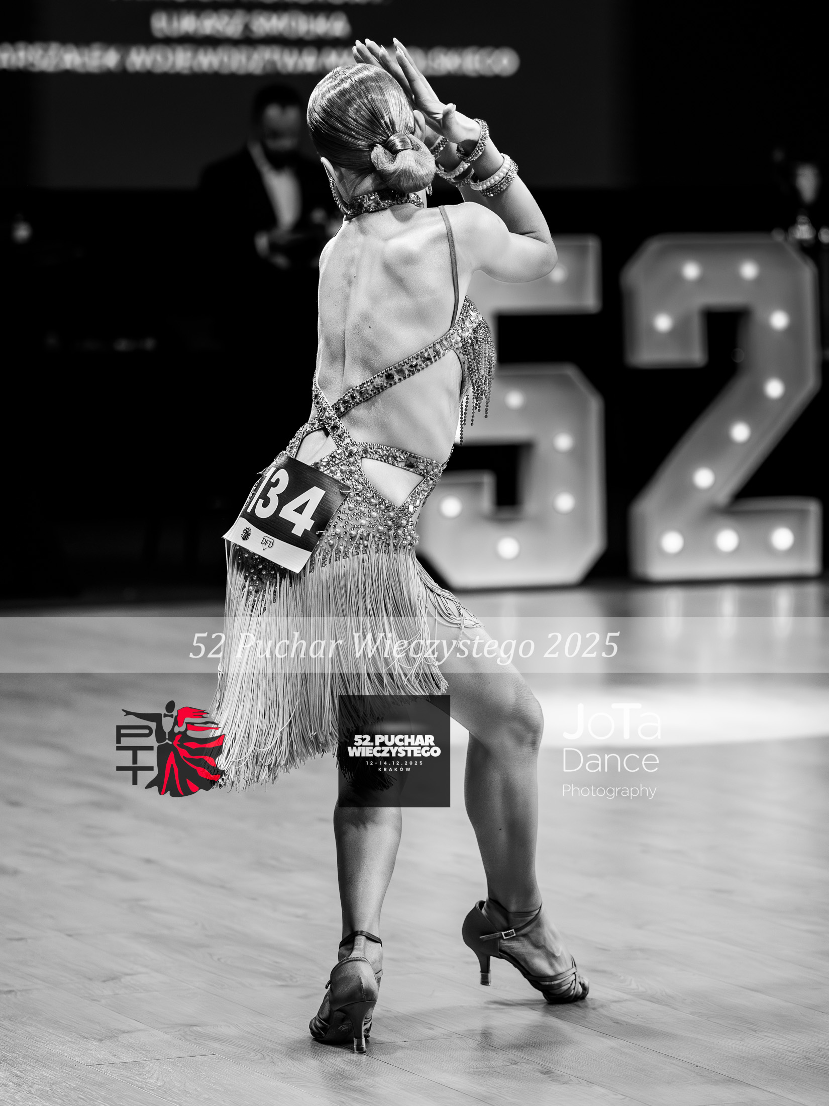 Zdjęcie 6 z turnieju tanecznego 52 Turniej o puchar prof. Wieczystego 2025 — ballroom, latin