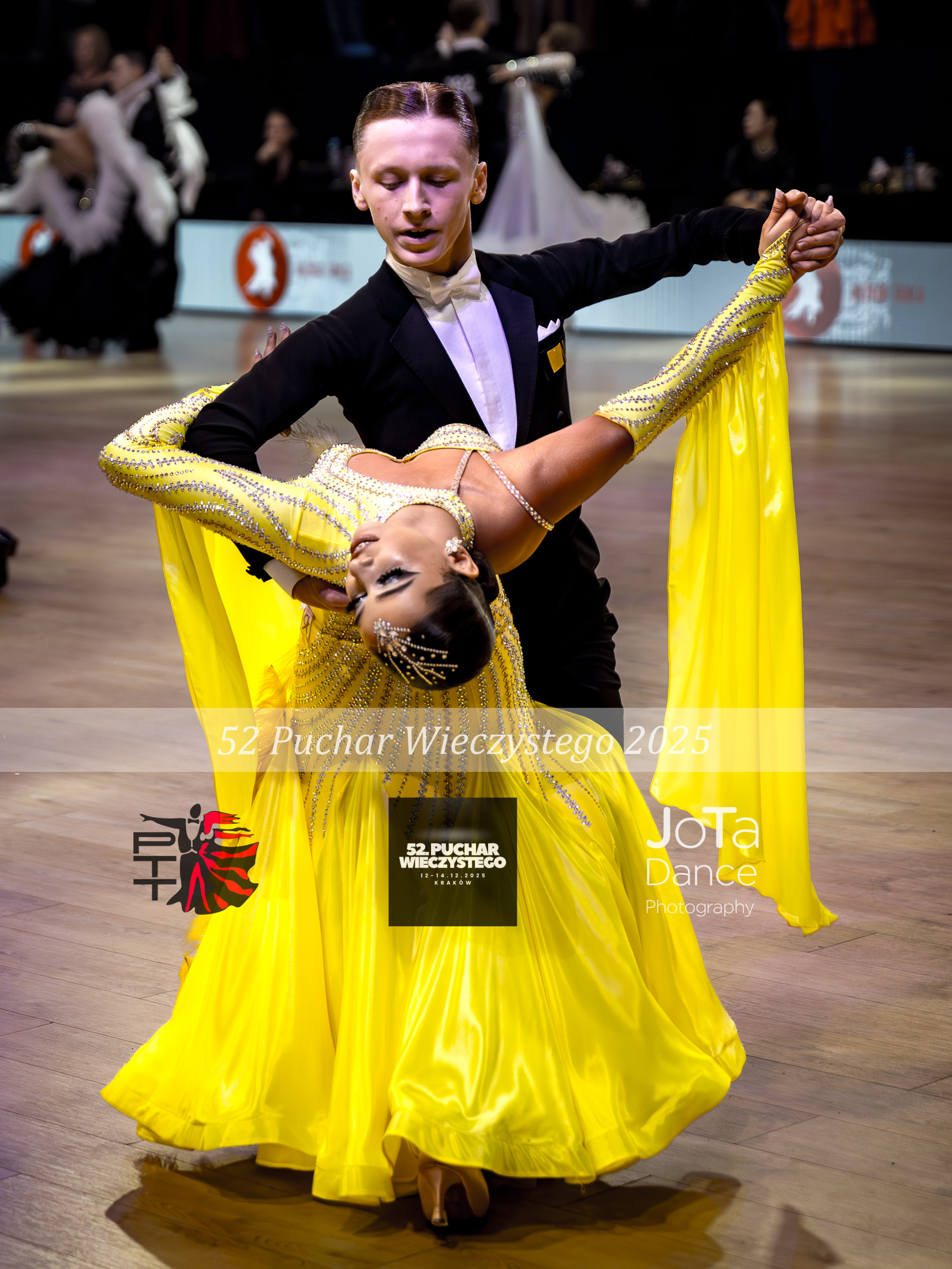 Zdjęcie 13 z turnieju tanecznego 52 Turniej o puchar prof. Wieczystego 2025 — ballroom, latin