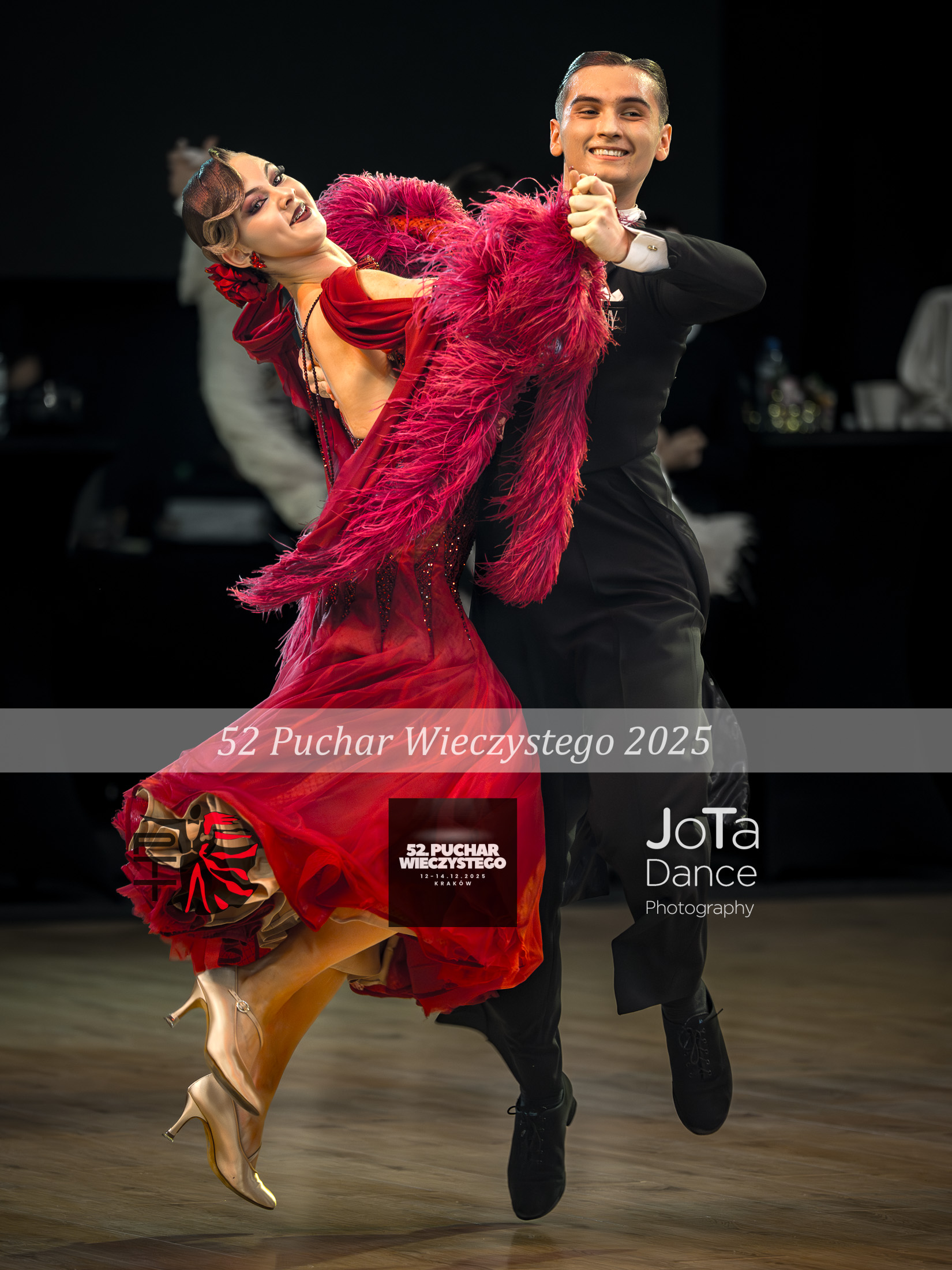 Zdjęcie 16 z turnieju tanecznego 52 Turniej o puchar prof. Wieczystego 2025 — ballroom, latin