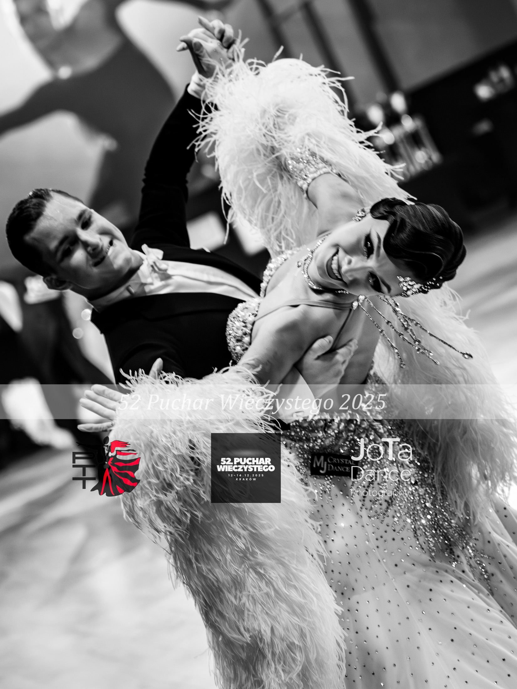 Zdjęcie 17 z turnieju tanecznego 52 Turniej o puchar prof. Wieczystego 2025 — ballroom, latin