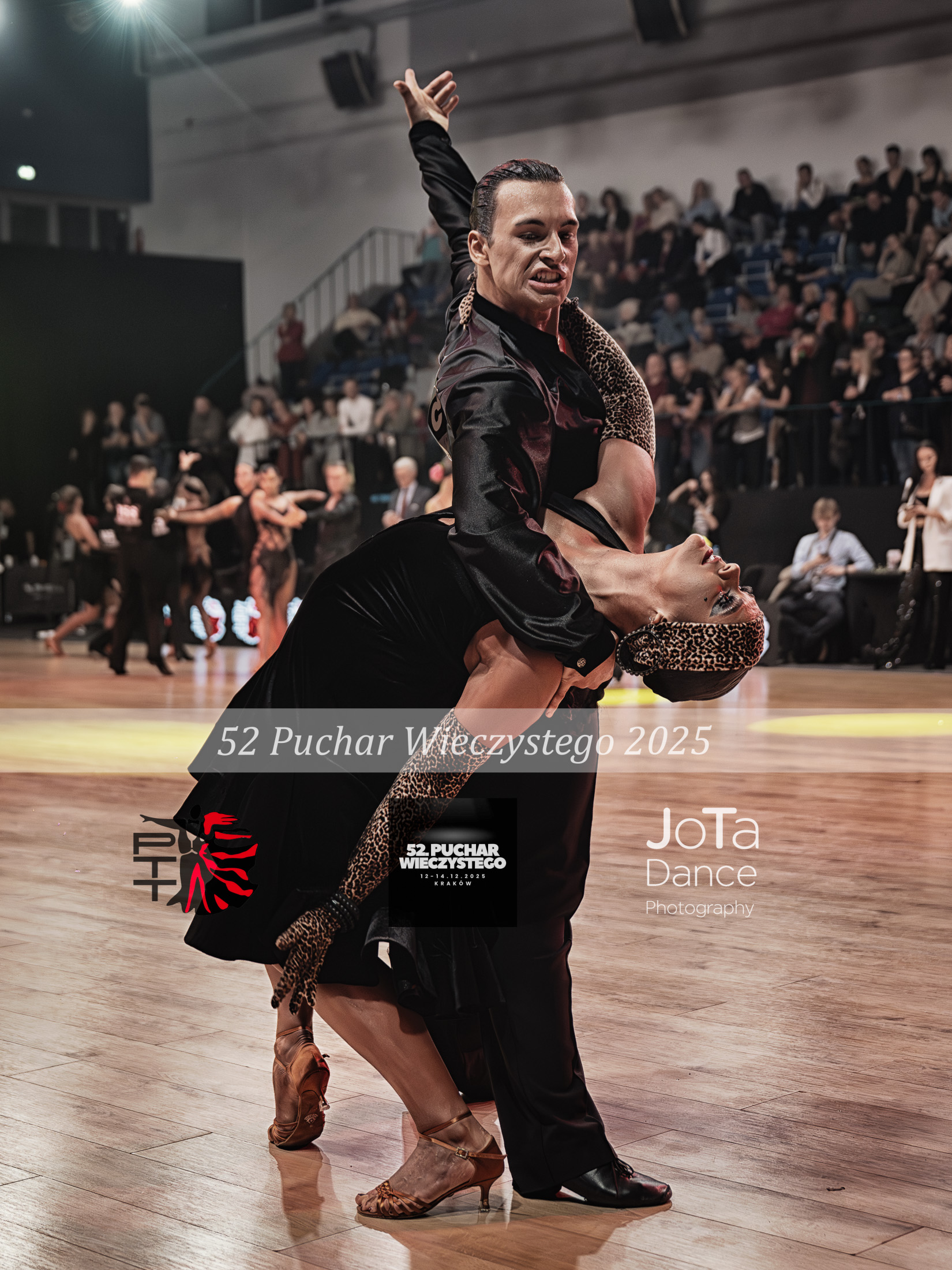 Zdjęcie 19 z turnieju tanecznego 52 Turniej o puchar prof. Wieczystego 2025 — ballroom, latin