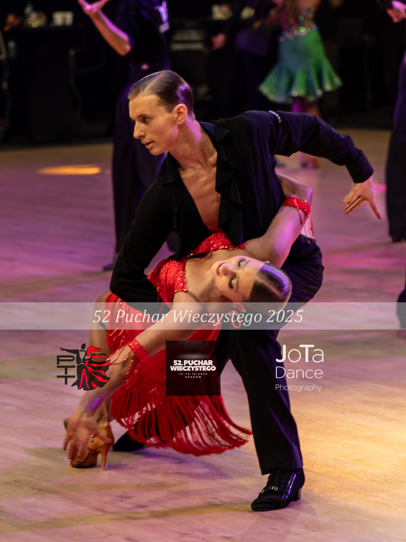 Zdjęcie 21 z turnieju tanecznego 52 Turniej o puchar prof. Wieczystego 2025 — ballroom, latin