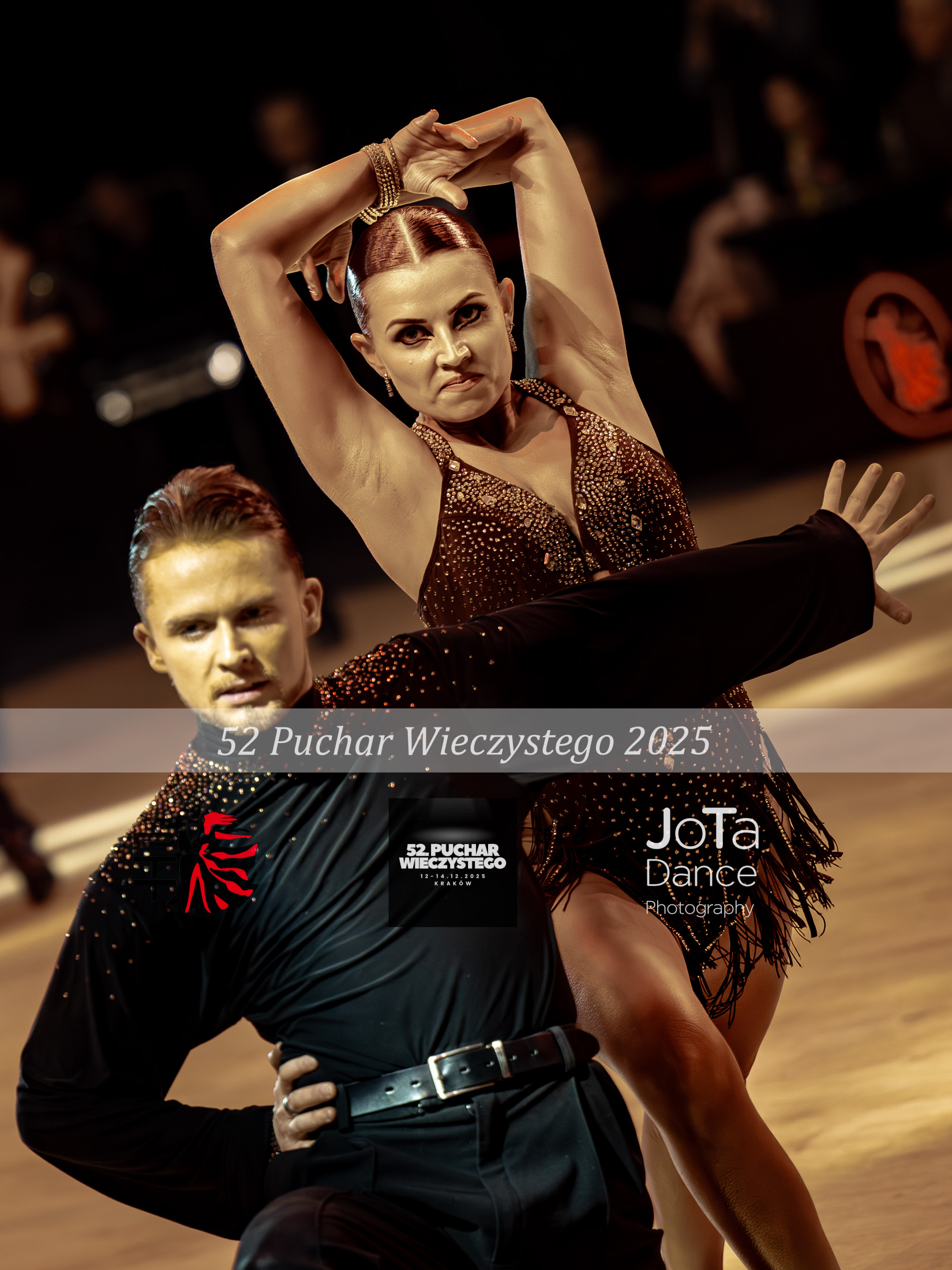 Zdjęcie 44 z turnieju tanecznego 52 Turniej o puchar prof. Wieczystego 2025 — ballroom, latin