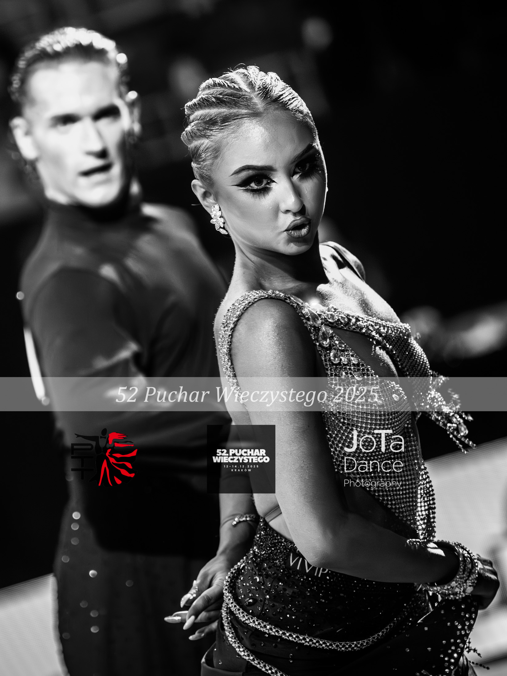 Zdjęcie 45 z turnieju tanecznego 52 Turniej o puchar prof. Wieczystego 2025 — ballroom, latin