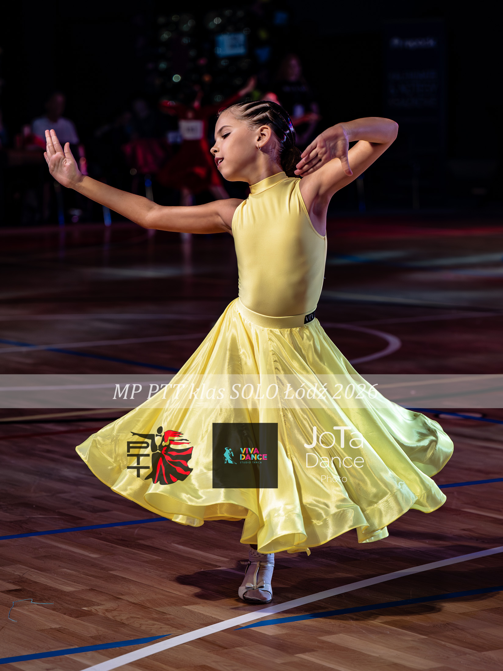 Zdjęcie 3 z turnieju tanecznego Mistrzostwa Klas Solo PTT Łódź 2026 — ballroom, latin