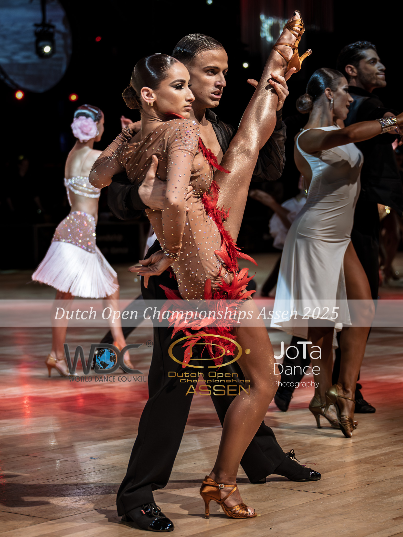 Zdjęcie 22 z turnieju tanecznego Dutch Open Assen Dance Festival 2025 — ballroom, latin
