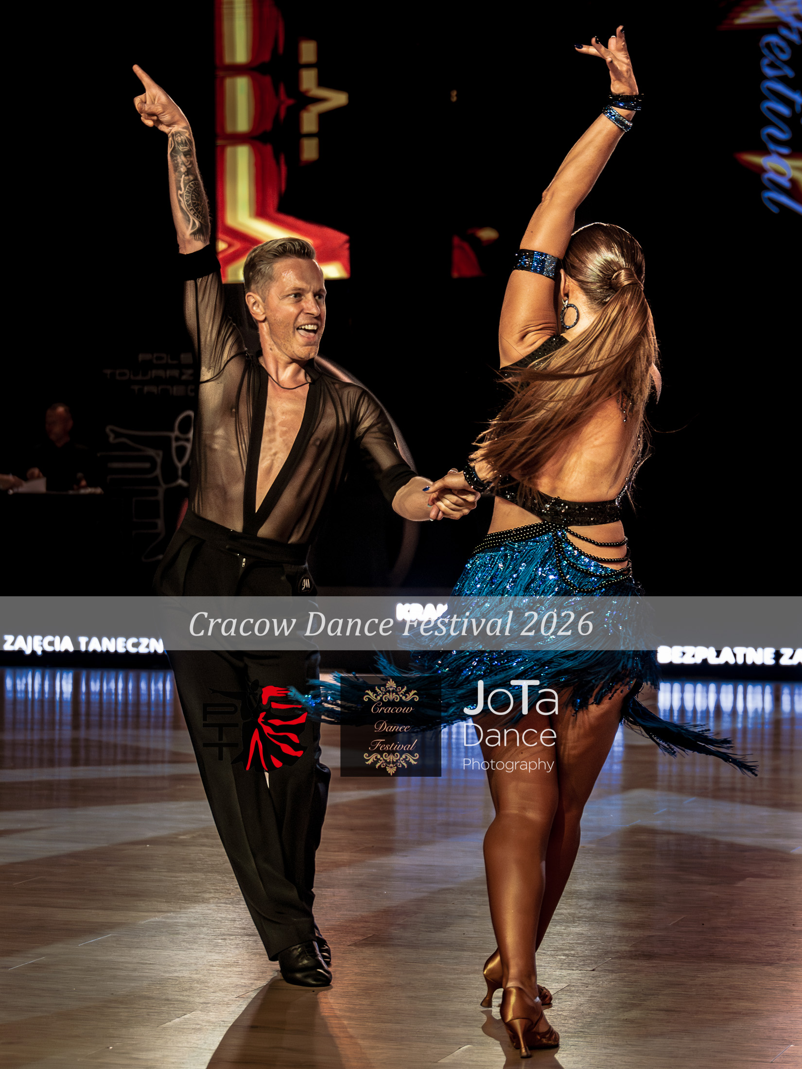 Zdjęcie 45 z turnieju tanecznego Cracow Dance Festival 2026 — ballroom, latin